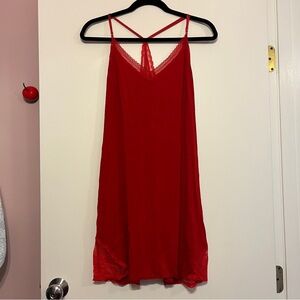Victoria's Secret Red Lacey Nightdress